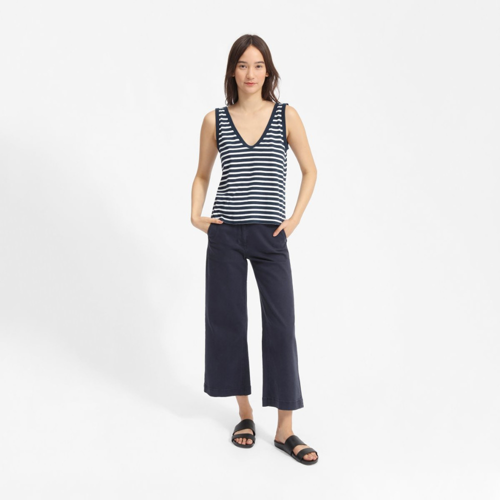 The Cotton Double V Tank